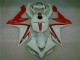 Branco Vermelho Carenagem Yamaha R1 2007-2008 Branco Vermelho Carenagem Yamaha R1 2007-2008