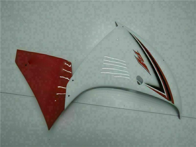 Branco Vermelho Carenagem Yamaha R1 2009-2011 Branco Vermelho Carenagem Yamaha R1 2009-2011