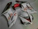 Branco Vermelho Kit Carenagem Honda CBR 1000RR 2004-2005 Branco Vermelho Kit Carenagem Honda CBR 1000RR 2004-2005