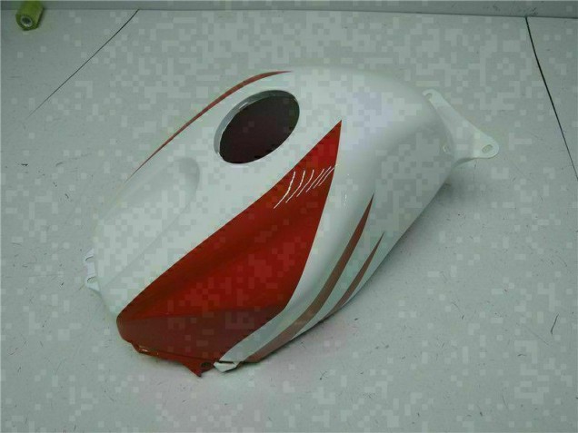Branco Vermelho Kit Carenagem Honda CBR 600RR 2005-2006 Branco Vermelho Kit Carenagem Honda CBR 600RR 2005-2006