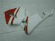 Branco Vermelho Kit Carenagem Honda CBR 600RR 2005-2006 Branco Vermelho Kit Carenagem Honda CBR 600RR 2005-2006