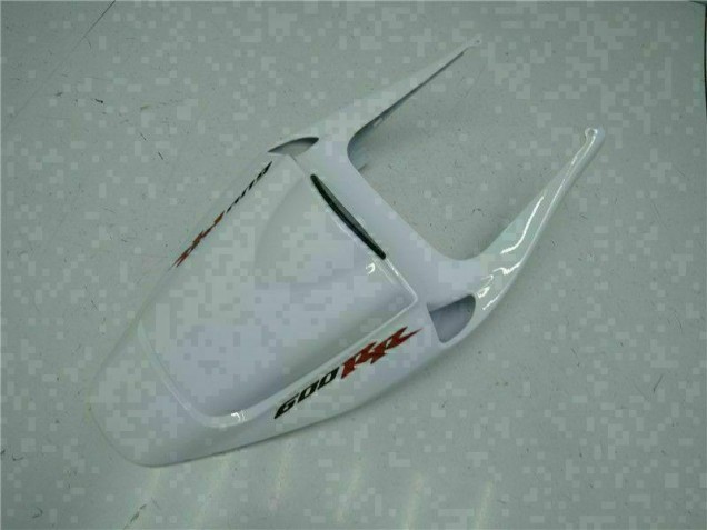 Branco Vermelho Kit Carenagem Honda CBR 600RR 2005-2006 Branco Vermelho Kit Carenagem Honda CBR 600RR 2005-2006