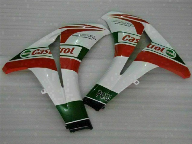 Branco Vermelho Plásticos Honda CBR 1000RR 2008-2011 Branco Vermelho Plásticos Honda CBR 1000RR 2008-2011