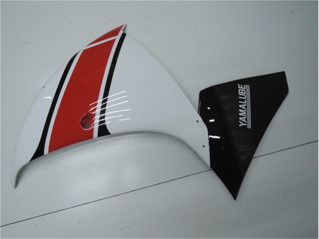 Branco Vermelho Preto Carenagem Yamaha R1 2012-2014 Branco Vermelho Preto Carenagem Yamaha R1 2012-2014
