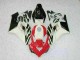 Branco Vermelho Preto Kit Completo Carenagem Honda CBR 1000RR 2004-2005 Branco Vermelho Preto Kit Completo Carenagem Honda CBR 1000RR 2004-2005