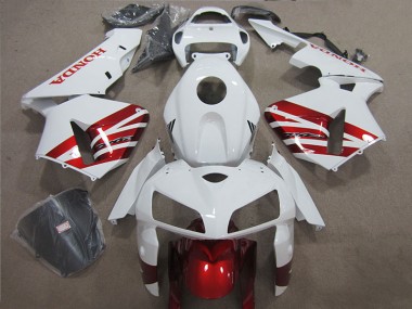 Branco Vermelho Preto Kits Completo Carenagem Honda CBR 1000RR 2004-2005