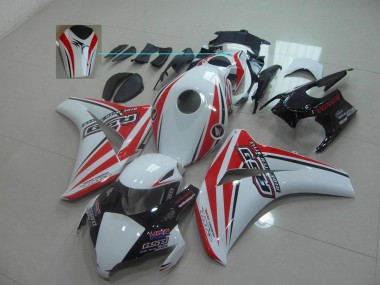 Branco Vermelho Rsd Carenagem Honda CBR 1000RR 2008-2011