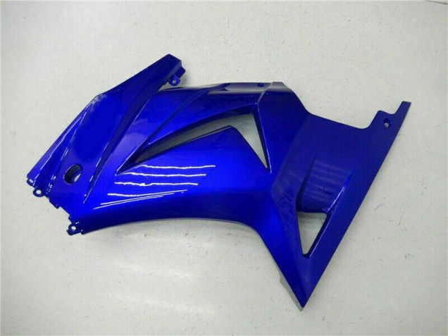 Brilhante Azul Carenagem Kawasaki EX250 2008-2012 Brilhante Azul Carenagem Kawasaki EX250 2008-2012