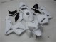 Brilhante Branco Carenagem Honda CBR 600RR 2005-2006 Brilhante Branco Carenagem Honda CBR 600RR 2005-2006