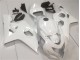Brilhante Branco Carenagem Suzuki GSXR 600 / 750 K4 2004-2005 Brilhante Branco Carenagem Suzuki GSXR 600 / 750 K4 2004-2005