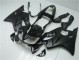 Brilhante Preto Fosco Carenagem Honda CBR 600 F4i 2001-2003 Brilhante Preto Fosco Carenagem Honda CBR 600 F4i 2001-2003