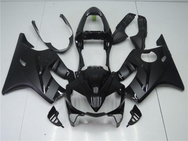 Brilhante Preto Fosco Carenagem Honda CBR 600 F4i 2001-2003 Brilhante Preto Fosco Carenagem Honda CBR 600 F4i 2001-2003