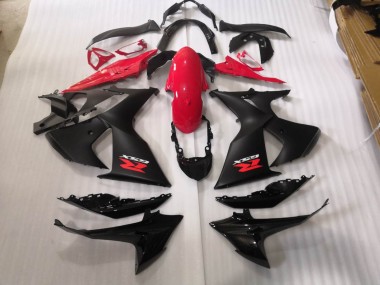 Brilhante Preto Fosco Carenagem Suzuki GSXR 1000 K9 2009-2016