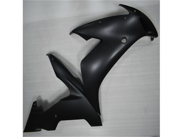 Brilhante Preto Fosco Carenagem Yamaha R1 2007-2008 Brilhante Preto Fosco Carenagem Yamaha R1 2007-2008