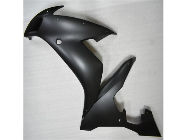 Brilhante Preto Fosco Carenagem Yamaha R1 2007-2008 Brilhante Preto Fosco Carenagem Yamaha R1 2007-2008