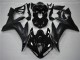 Brilhante Preto Fosco Carenagem Yamaha R1 2007-2008 Brilhante Preto Fosco Carenagem Yamaha R1 2007-2008