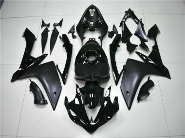 Brilhante Preto Fosco Carenagem Yamaha R1 2007-2008