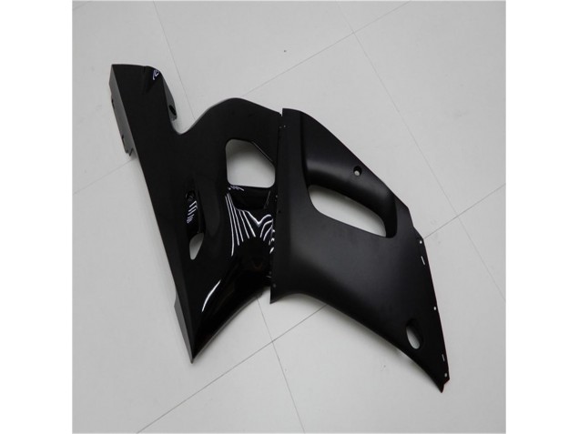 Brilhante Preto Fosco Carenagem Yamaha R6 2003-2005 Brilhante Preto Fosco Carenagem Yamaha R6 2003-2005