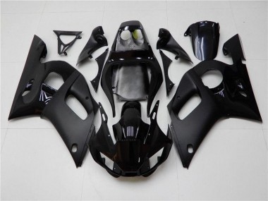 Brilhante Preto Fosco Carenagem Yamaha R6 2003-2005