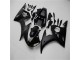 Brilhante Preto Fosco Carenagem Yamaha R6 2003-2005