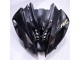 Brilhante Preto Fosco Carenagem Yamaha R6 2008-2016 Brilhante Preto Fosco Carenagem Yamaha R6 2008-2016
