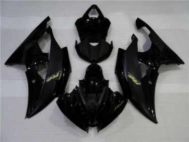 Brilhante Preto Fosco Carenagem Yamaha R6 2008-2016