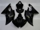 Brilhante Preto Fosco Carenagem Yamaha R6 2008-2016 Brilhante Preto Fosco Carenagem Yamaha R6 2008-2016