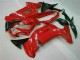 Brilhante Vermelho Carenagem Kawasaki EX650 2006-2008 Brilhante Vermelho Carenagem Kawasaki EX650 2006-2008