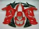 Brilhante Vermelho Carenagem Kawasaki EX650 2006-2008 Brilhante Vermelho Carenagem Kawasaki EX650 2006-2008