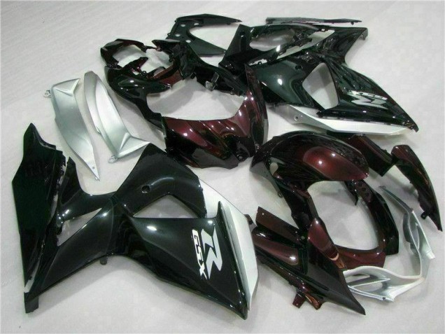 Castanho Preto Abs Kits Completos Carenagem Suzuki GSXR 1000 K9 2009-2016 Castanho Preto Abs Kits Completos Carenagem Suzuki GSXR 1000 K9 2009-2016