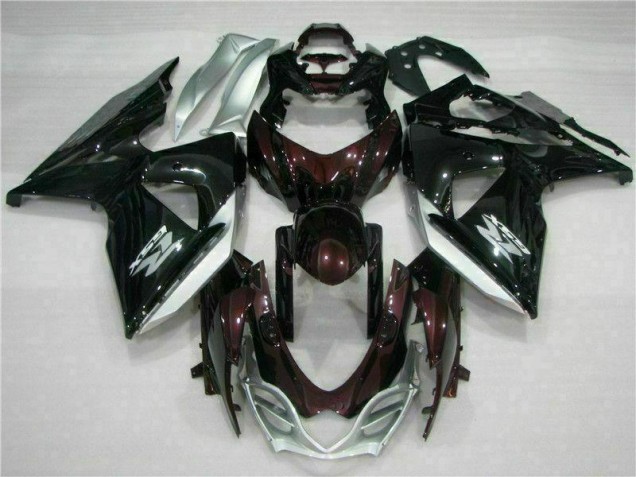 Castanho Preto Abs Kits Completos Carenagem Suzuki GSXR 1000 K9 2009-2016 Castanho Preto Abs Kits Completos Carenagem Suzuki GSXR 1000 K9 2009-2016