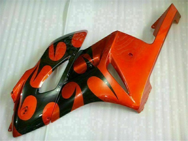 Castanho Preto Carenagem Honda CBR 1000RR 2004-2005