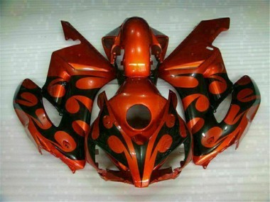 Castanho Preto Carenagem Honda CBR 1000RR 2004-2005