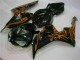 Castanho Preto Carenagem Honda CBR 1000RR 2006-2007