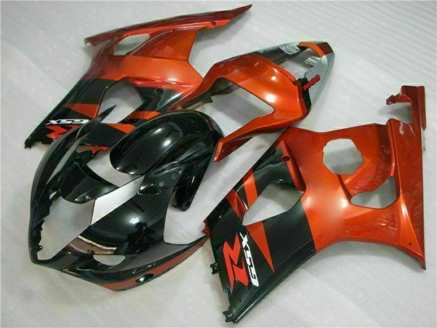 Castanho Preto Carenagem Suzuki GSXR 1000 K3 2003-2004 Castanho Preto Carenagem Suzuki GSXR 1000 K3 2003-2004
