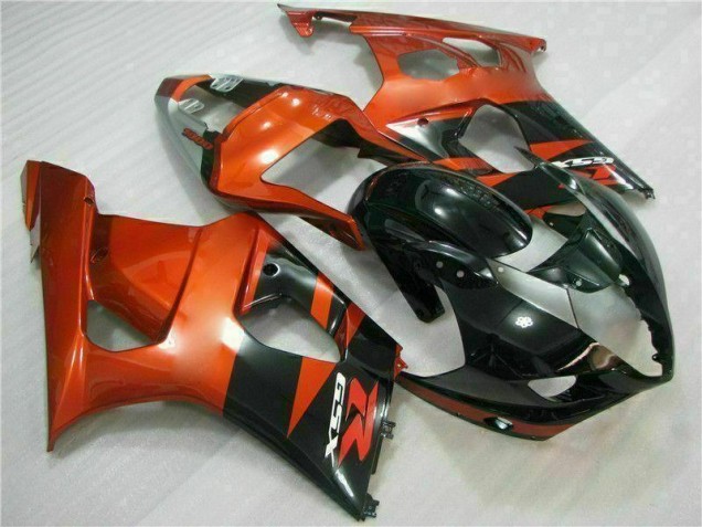 Castanho Preto Carenagem Suzuki GSXR 1000 K3 2003-2004 Castanho Preto Carenagem Suzuki GSXR 1000 K3 2003-2004