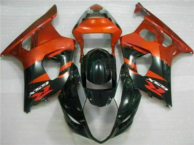 Castanho Preto Carenagem Suzuki GSXR 1000 K3 2003-2004 Castanho Preto Carenagem Suzuki GSXR 1000 K3 2003-2004