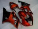 Castanho Preto Injeção Kit Carenagem Suzuki GSXR 1000 K3 2003-2004 Castanho Preto Injeção Kit Carenagem Suzuki GSXR 1000 K3 2003-2004