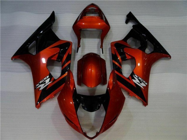 Castanho Preto Injeção Kit Carenagem Suzuki GSXR 1000 K3 2003-2004 Castanho Preto Injeção Kit Carenagem Suzuki GSXR 1000 K3 2003-2004