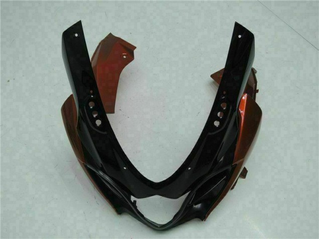 Castanho Preto Kit Completo Carenagem Suzuki GSXR 1000 K9 2009-2016 Castanho Preto Kit Completo Carenagem Suzuki GSXR 1000 K9 2009-2016