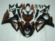 Castanho Preto Kit Completo Carenagem Suzuki GSXR 1000 K9 2009-2016 Castanho Preto Kit Completo Carenagem Suzuki GSXR 1000 K9 2009-2016