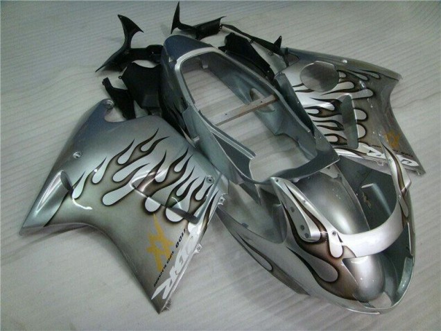Chama Prata Cinzento Carenagem Honda CBR 1100 XX 1996-2007