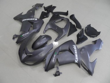 Cinzento & Branco Decalques Carenagem Kawasaki ZX10R 2006-2007
