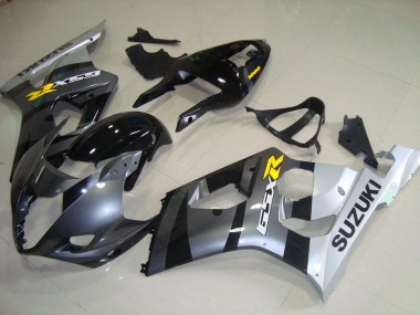 Cinzento Prata Carenagem Suzuki GSXR 1000 K3 2003-2004