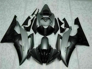 Cinzento Preto Abs Carenagem Yamaha R6 2008-2016