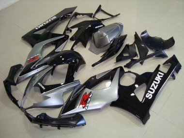 Cinzento Preto Abs Plástico Suzuki GSXR 1000 K5 2005-2006