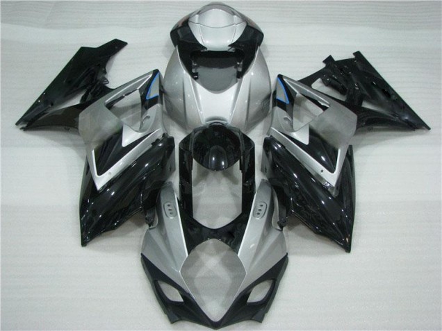 Cinzento Preto Carenagem Suzuki GSXR 1000 K7 2007-2008