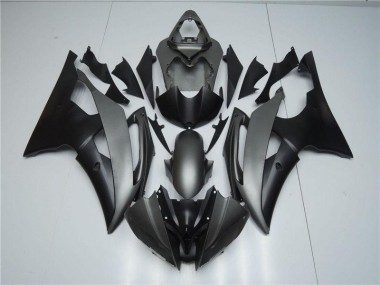 Cinzento Preto Injeção Kit Carenagem Yamaha R6 2008-2016