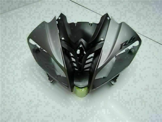 Cinzento Preto Injeção Kits Carenagem Yamaha R6 2008-2016 Cinzento Preto Injeção Kits Carenagem Yamaha R6 2008-2016