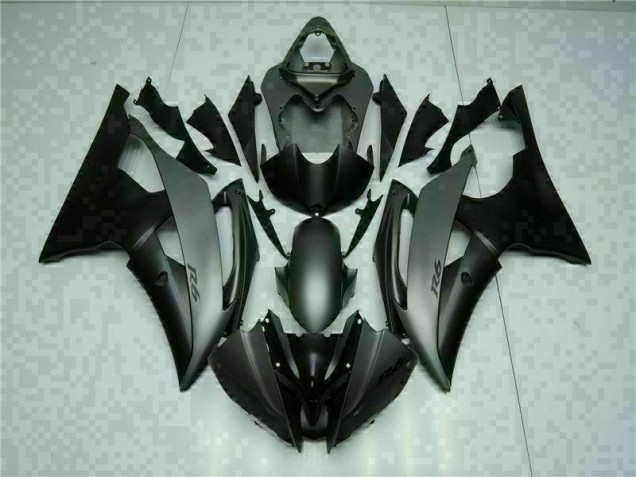 Cinzento Preto Injeção Kits Carenagem Yamaha R6 2008-2016 Cinzento Preto Injeção Kits Carenagem Yamaha R6 2008-2016